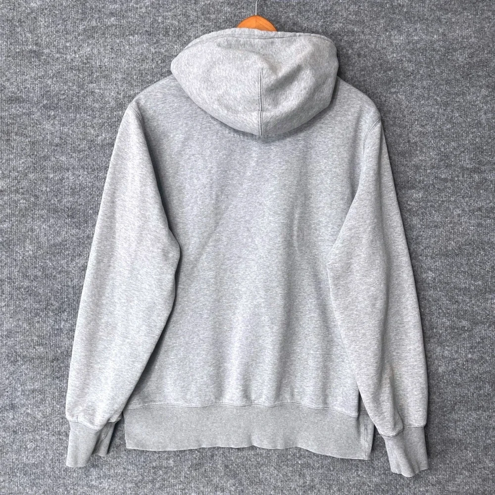 Nike Villanova Wildcats Hoodie Mens L Gray Pullover Sweatshirt Center Swooshar